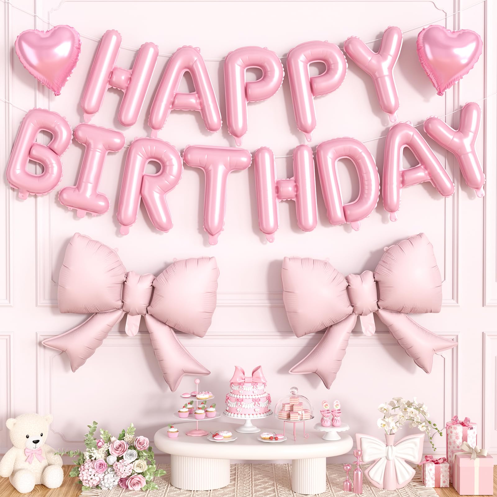 Amazon | BTZO 誕生日 バルーン 風船セット HAPPY BIRTHDAY 文字